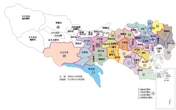 区割り地図