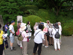 武蔵野遠足の様子