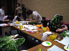 「アートエコバッグをつくろう！—江戸東京野菜でお絵かき—」