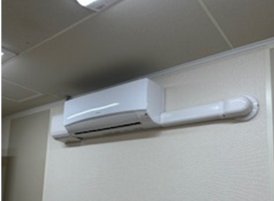 エアコンが新しくなりました！