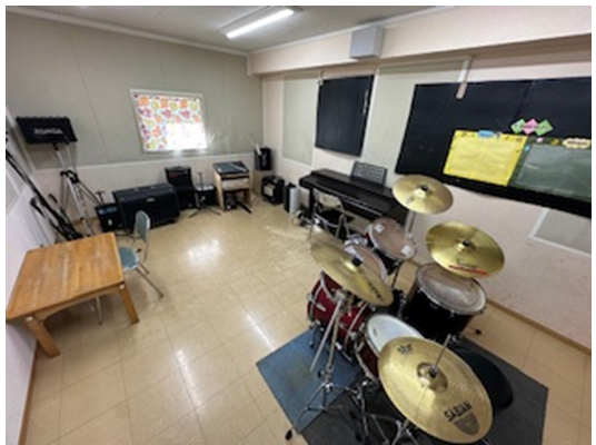 バンド室内