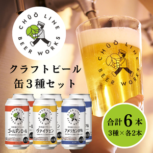 中央線ビアワークスクラフトビール6缶セット