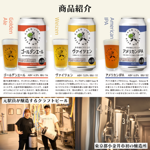 商品紹介(ゴールデンエール、ヴァイツェン、アメリカンIPA)