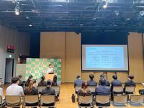 小金井市職員採用説明会の様子