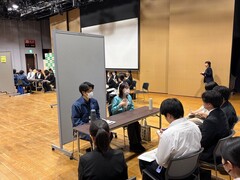 小金井市職員採用説明会の様子